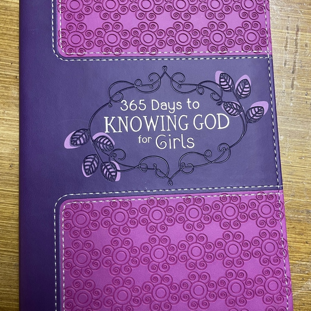 Purple and Pink Devotional Journal